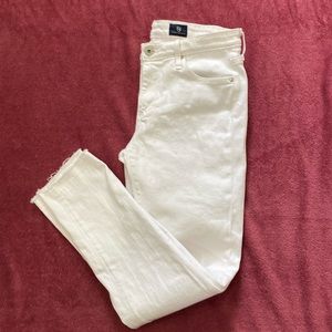 AG Adriano Goldschmied The Stevie Slim Straight Jeans Ankle 26R